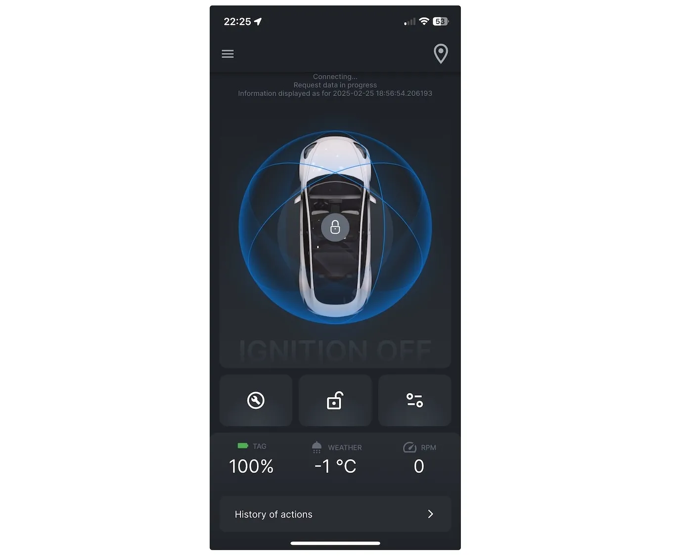 Shadow Controll app. for users